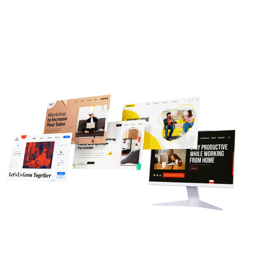 Web Design Services Mockup Image - Digital Creavio - Best Digital Marketing Agency in Pakistan